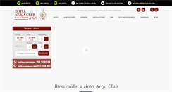 Desktop Screenshot of nerjaclub.com